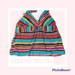Athletic Works Colorful Tankini